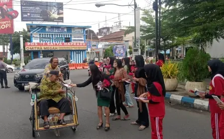Aksi Hari AIDS Sedunia di Tulungagung , Soroti Lonjakan Kasus hingga 4.350 Orang