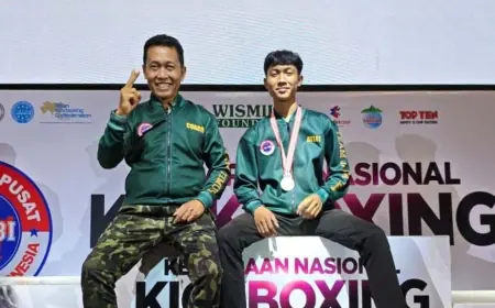 Siswa Madrasah Asal Mojokerto Raih Juara Nasional Kickboxing