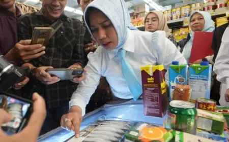 Sidak Nataru Pemkot Mojokerto Ungkap Peredaran Makanan Impor Ilegal