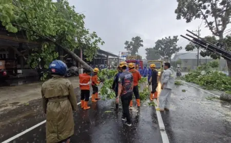 Angin Kencang Sebabkan Kerusakan di Enam Lokasi Bondowoso