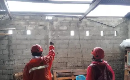 Empat Desa di Malang Diterjang Angin Kencang, Sejumlah Rumah Rusak