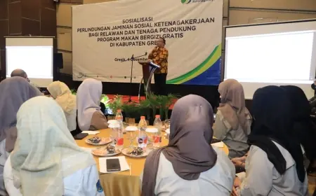 Bandel, SPPG di Gresik Belum Tertib Terdaftar BPJS Ketenagakerjaan