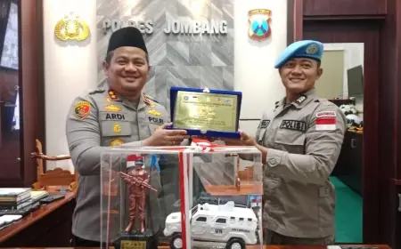 Endy Satya, Polisi Asal Jombang yang Menjadi Penjaga Perdamaian Dunia