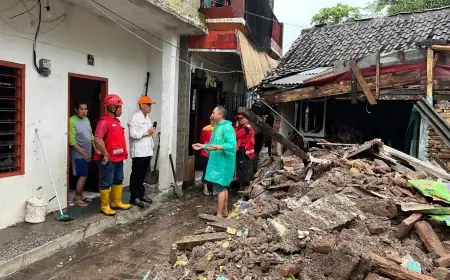 BPBD Kota Malang Telusuri Penyebab Utama Banjir, Sedimen dan Sampah Sumbat Aliran Sungai