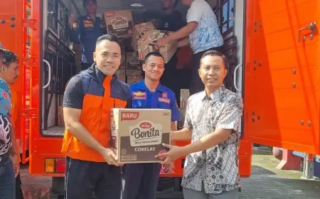 Mojokerto Kirim Ratusan Karton Bantuan Pangan untuk Korban Bencana di Tiga Provinsi