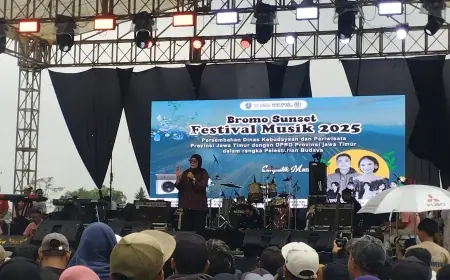 Bromo Sunset Festival Musik 2025 Sukses Digelar di Wonorejo Poncokusumo Malang
