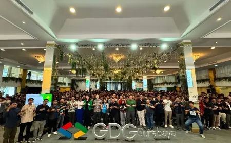 Perkuat Ekosistem Developer Jawa Timur, Konferensi Teknologi DevFest Surabaya 2025 Digelar