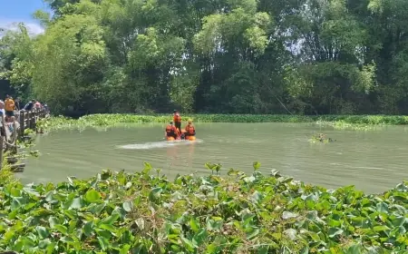 Tragis! Dua Bocah Tenggelam saat Bermain di Sungai Bodeng Tulungagung, Satu Ditemukan Meninggal Dunia