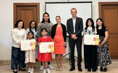 Seni Anak Indonesia Mendunia: Lotus Art Courses Unggul di Lidice - Rep.Ceko Internasional 2025