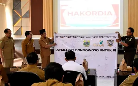 Pencegahan Korupsi di Bondowoso Dipertegas Lewat Penguatan Pemahaman Hukum