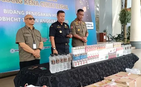 Pemkot Batu Sita Hampir 100 Ribu Batang Rokok Ilegal, Fokus Incar Pengecer