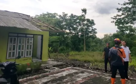 Cuaca Ekstrem di Bondowoso, Angin Kencang Sapu Tiga Desa di Prajekan
