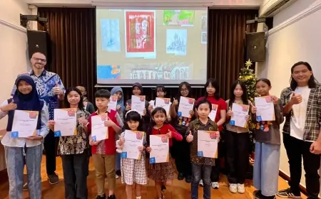 Debut Manis Lotus Art Courses di FLOW 2025, Puluhan Karya Lolos Dalam Pameran Internasional di Jerman