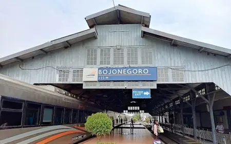 Implementasi Instruksi Mendagri, KAI Bojonegoro Beri Diskon Tiket 20% Sambut Arus Mudik Nataru