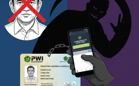 Nama Dicatut untuk Pungli ke Kades, PWI Bojonegoro Ancam Tempuh Jalur Hukum