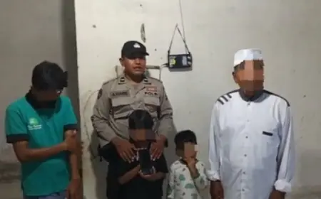 Bocah 8 Tahun Hafal Nomor Darurat 110, Polisi Lamongan Datangi Rumah untuk Pastikan Keamanan