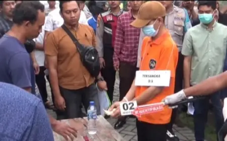 Rekronstruksi Kasus Pembunuhan Istri dan Anak Polisi Digelar, Peragakan 59 Adegan