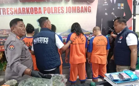 Naskah Kuno Jadi Inspirasi Dalang Kebun Ganja Indoor di Jombanh Akui Teliti Ganja Sejak 2012 dan Residivis 5 Kali