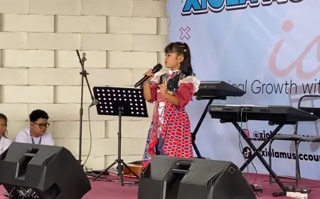 Isi Libur Sekolah, Puluhan Pelajar di Blitar Unjuk Gigi dalam Konser Musik