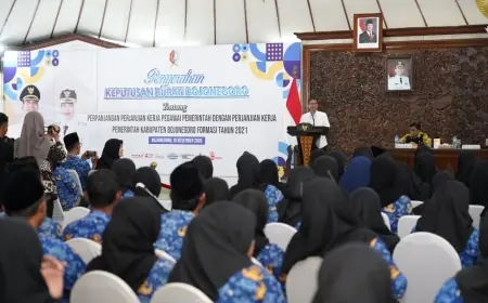 Berkinerja Apik, 385 PPPK Bojonegoro Terima Perpanjangan Kontrak Lima Tahun