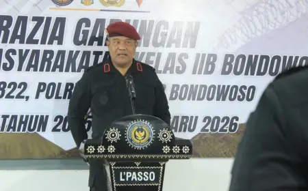 Antisipasi Gangguan Kamtib Jelang Nataru, Lapas Bondowoso Gelar Razia Gabungan