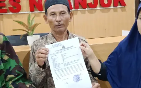 Korban Laporkan Pengusaha Koperasi ke Polres Nganjuk atas Dugaan Penipuan Rp155 Juta