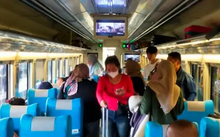 Lonjakan Penumpang Nataru, Lebih dari 8 Ribu Pelanggan KA Berangkat dari Stasiun Blitar