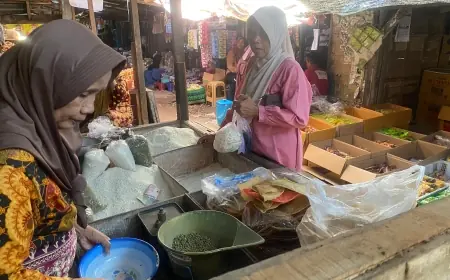 Dekat dengan Pasar Tradisional, Pasar Murah Pemprov Jatim di Bojonegoro Diprotes Pedagang