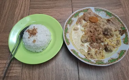 Gulai Ubus Kuliner Khas Gresik, Lezatnya Bikin Nagih