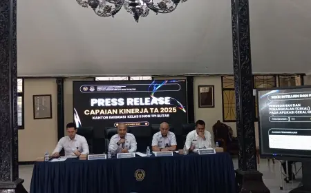 Refleksi Akhir Tahun, Imigrasi Blitar Setor PNBP Rp17,1 Miliar dan Deportasi 9 WNA
