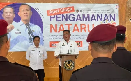 Antisipasi Gangguan Nataru, Lapas Bojonegoro Perketat Pengamanan Lewat  Lintas Sektor