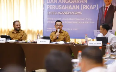 Wali Kota Batu Tegur Masalah Air Bersih Warga Kota Batu