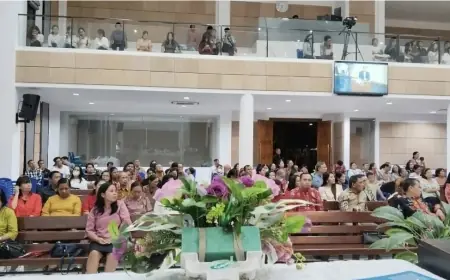 Perayaan Natal GKI Bojonegoro Digelar Sederhana, Jemaat Diajak Maknai Solidaritas di Tengah Bencana