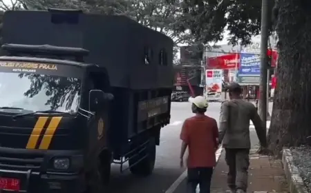 Satpol PP Batu Perketat Pengamanan Libur Nataru, Sasar Pengemis hingga PKL