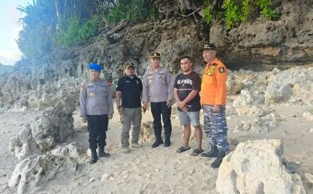 Viral Video Buaya di Pantai Watu Leter Malang, Polisi dan Pengelola Tegaskan Tidak Ada Temuan