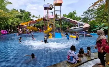 Navara Waterpark Jadi Primadona Liburan Akhir Tahun di Bondowoso
