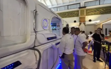 Transit atau Delay di Bandara Juanda? BIsa Istirahat di  Capsule Hotel Rp50 Ribu per Jam