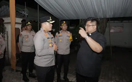 Kapolres Blitar Pastikan Pos Siaga Optimal Hadapi Libur Panjang Nataru