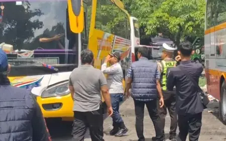 Tes Urine di Terminal Bungurasih Sidoarjo, Dua Sopir Bus Positif Narkoba