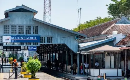 Mobilitas Nataru, Penumpang di Stasiun Bojonegoro Tembus 19 Ribu Orang