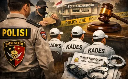 Polres Bojonegoro Mulai Panggil Kades, Kasus Dugaan Pemerasan Oknum Wartawan Naik Tahap Klarifikasi