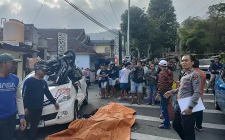 Tragedi Peak Season Nataru Laka Jalan Raya Rajekwesi Telan Korban