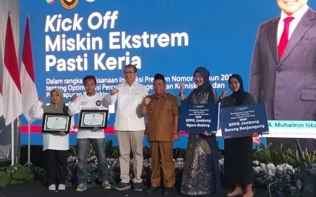 Putus Rantai Ketergantungan Bansos, 300 Warga Jombang Diproyeksikan Kerja di SPPG dengan Gaji Rp2 Juta