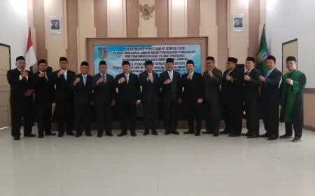 Bupati Jombang Lantik Pejabat Eselon II dan Resmikan Bapperida di Penghujung Tahun 2025