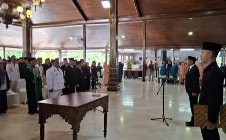 Bupati Tulungagung Lantik 141 Pejabat, Sebut Nihil Mahar dan Ancam Evaluasi Total