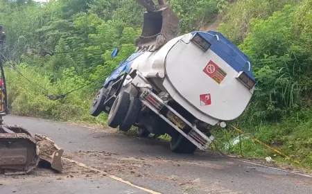 Kasus Truk Tangki BBM Terguling Terus Diselidiki, Ini Janji Kapolres Tulungagung Sebelum Pindah ke Malang