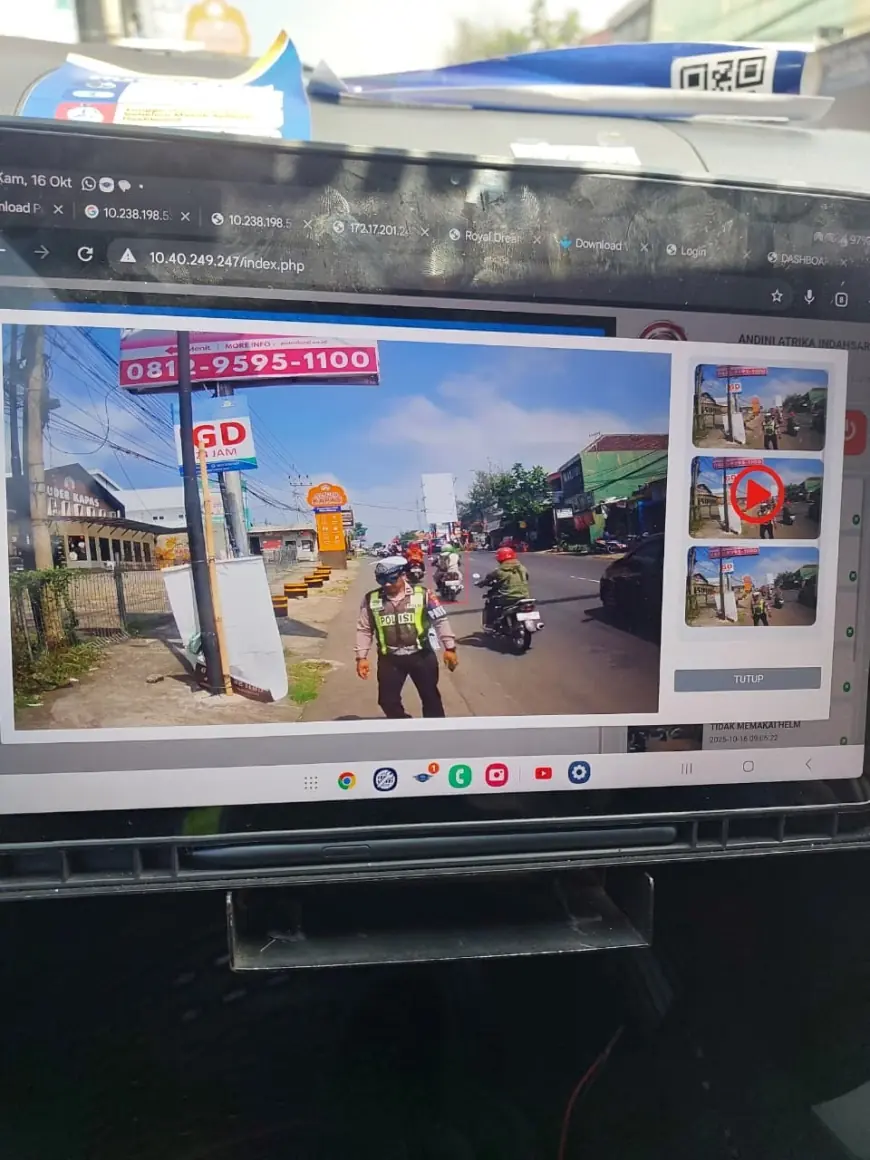 ETLE Tindak Ribuan Pelanggar di Malang, Angka Kecelakaan Disebut Turun