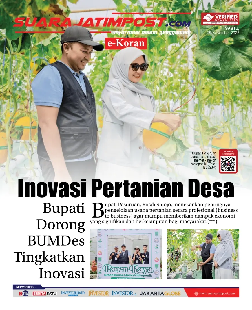 eKoran, Edisi Sabtu, 29 November 2025