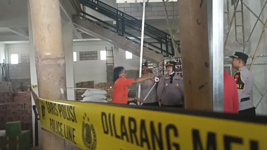 Tiga Pekerja Bangunan di Tulungagung Terjatuh dari Scaffolding, Satu Tewas Dua Patah Tulang