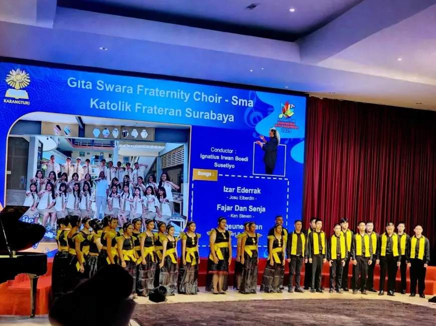 Gita Swara Fraternity Choir Raih Medali Emas Di Ajang Karangturi International Choir Competition  2025